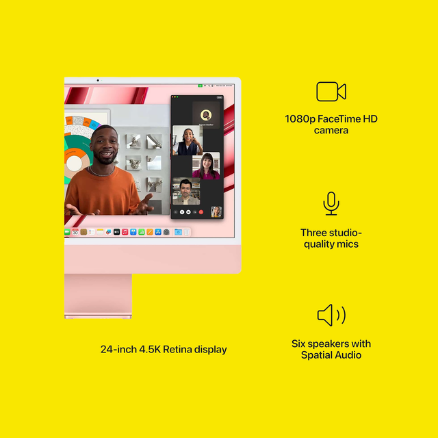 Apple iMac 24" (M3, 2023) Pink*